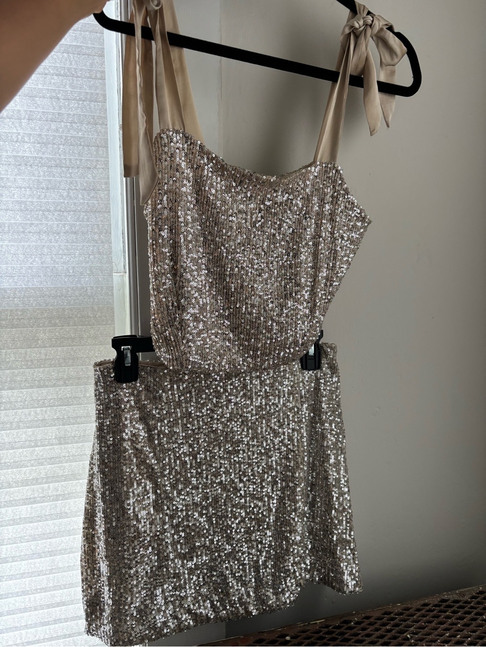 Sequin Two Piece Set- skirt, dress